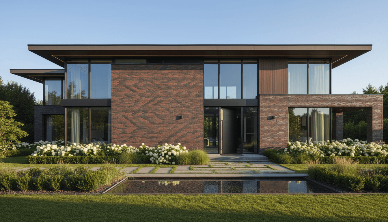 Premium residential property with modern architecture and landscaping