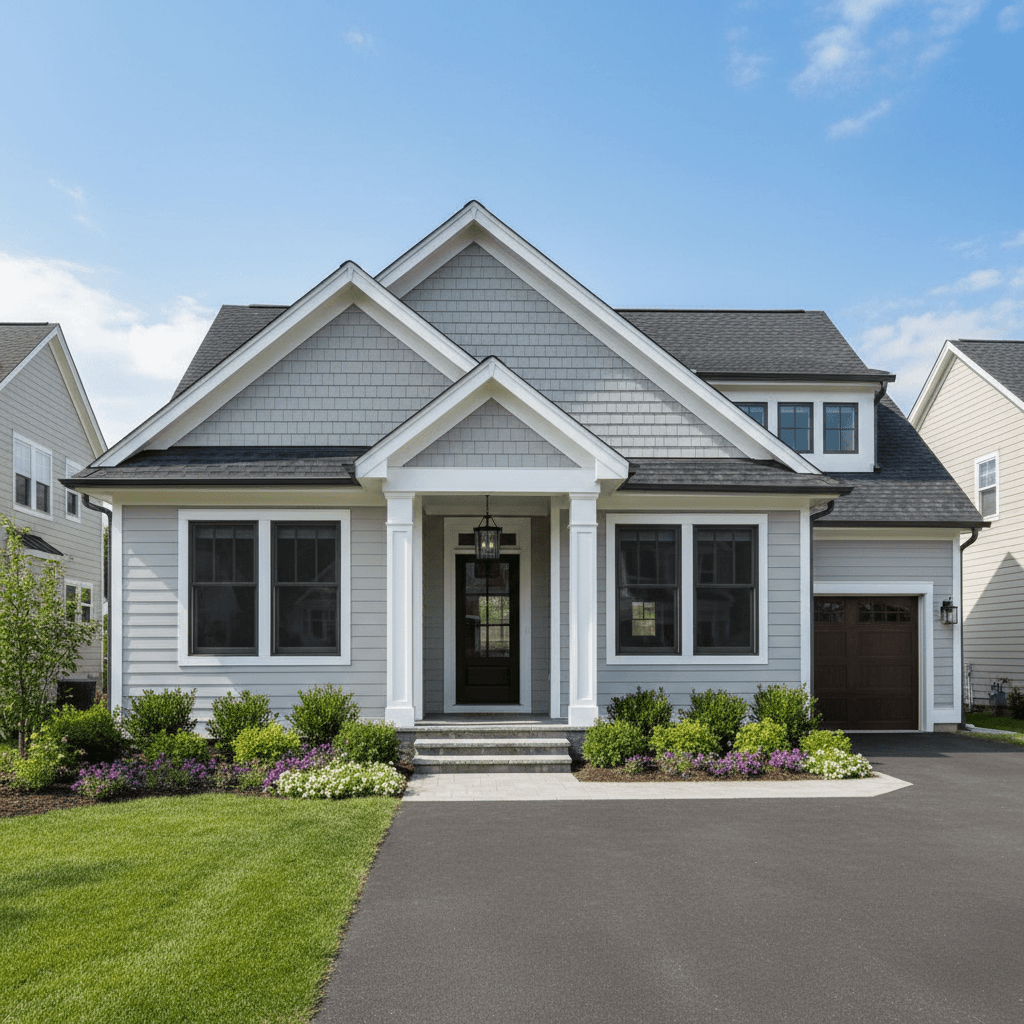 Completed renovation of tax lien property